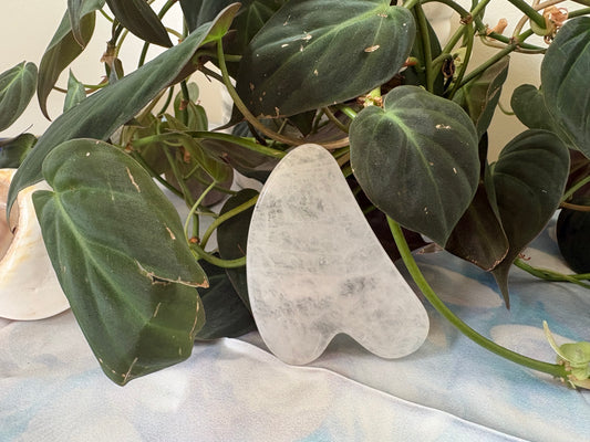 Clear Quartz Gua Sha