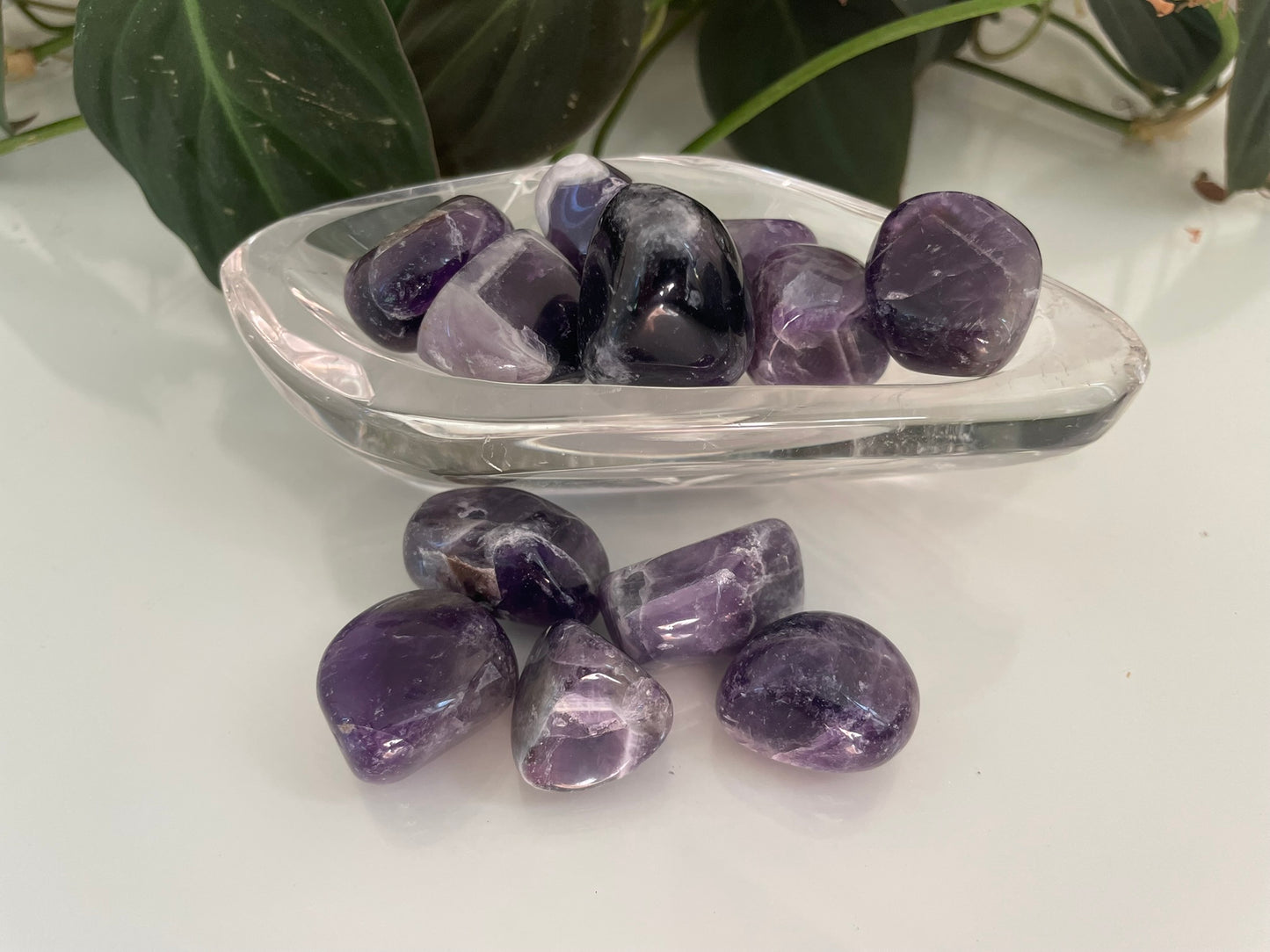 Dark Amethyst Tumbles