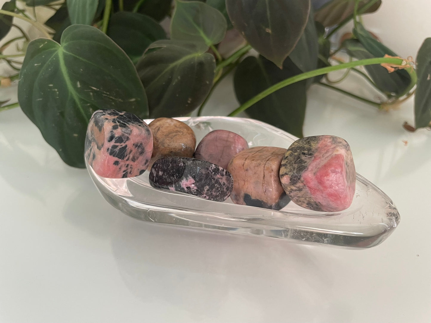Rhodonite Tumbles