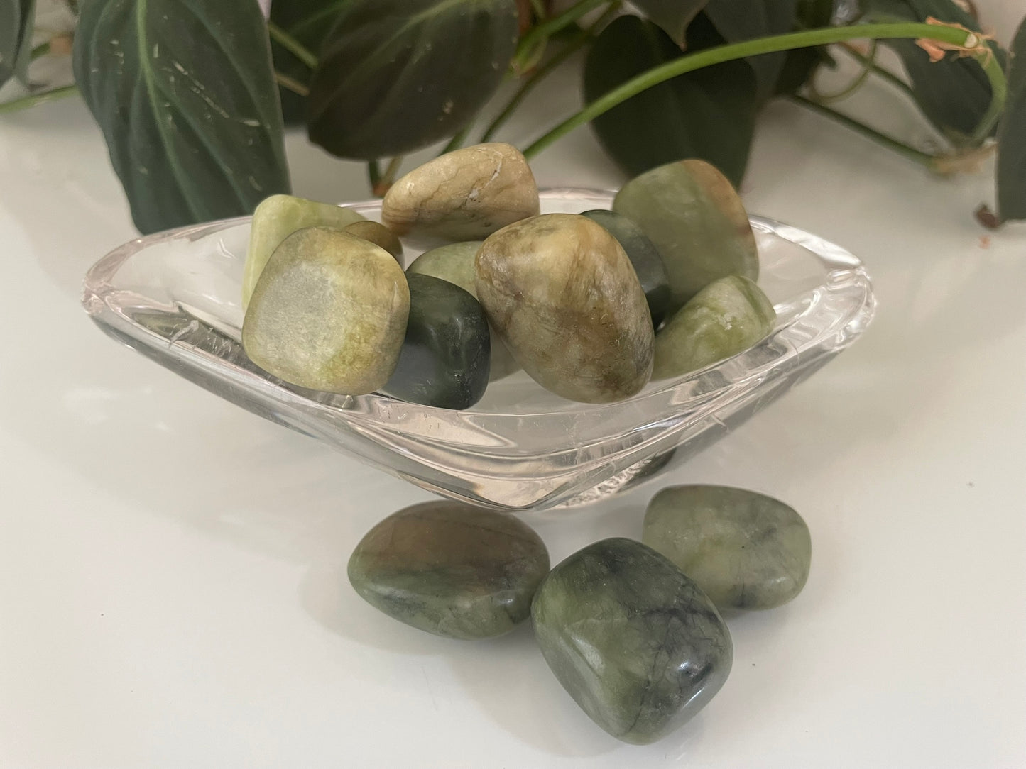 Serpentine (New Jade) Tumbles