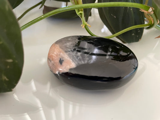 Black Tourmaline Palmstone