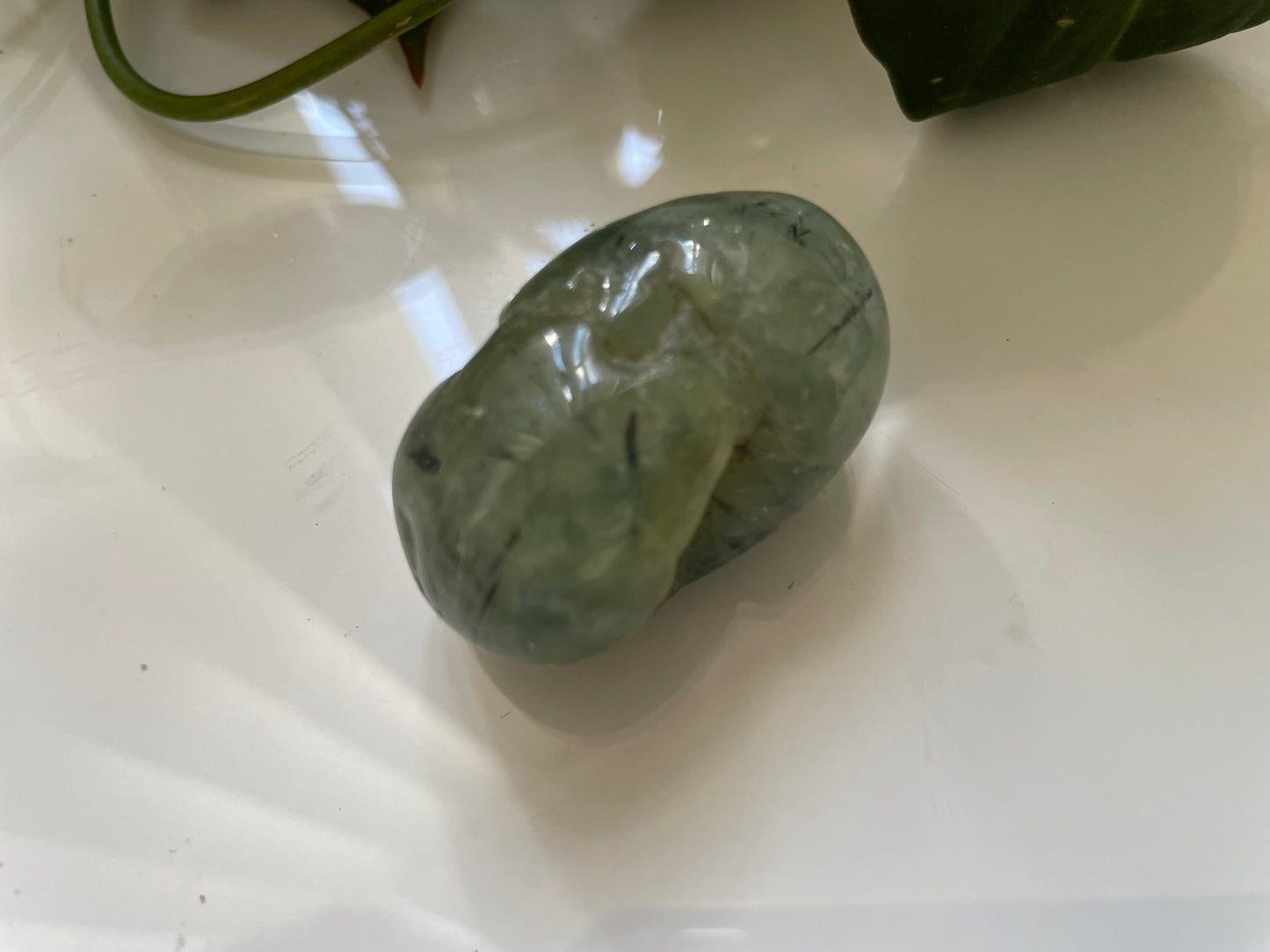 Prehnite Palmstone