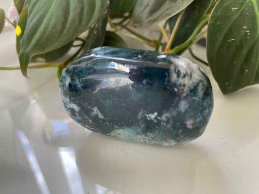 Moss Agate Palmstone