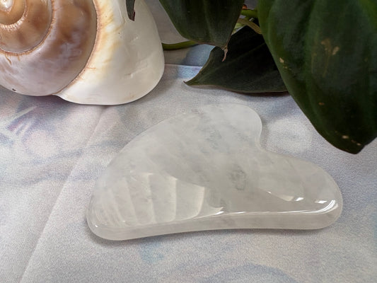 Clear Quartz Gua Sha