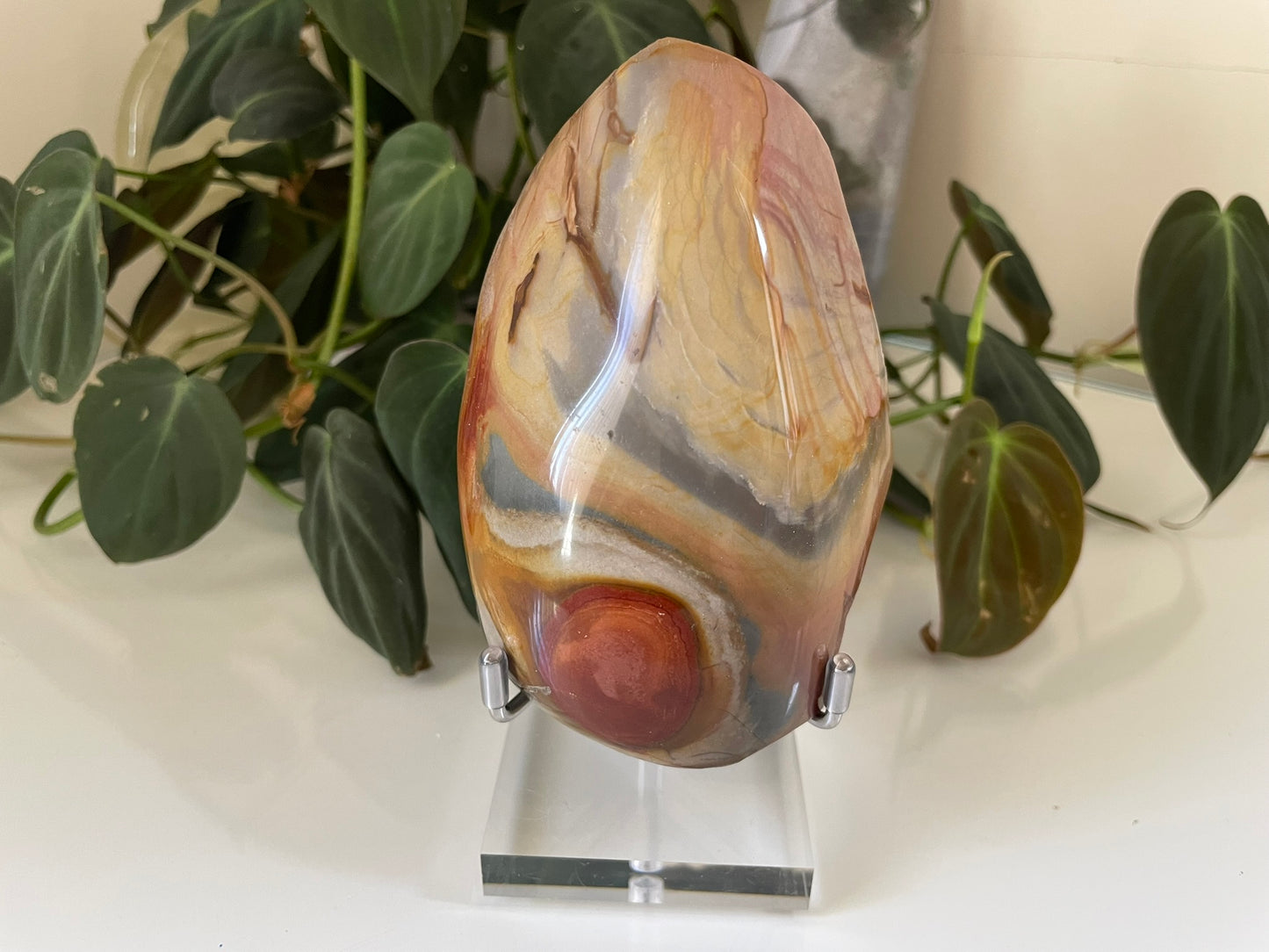 Polychrome Jasper Half Egg