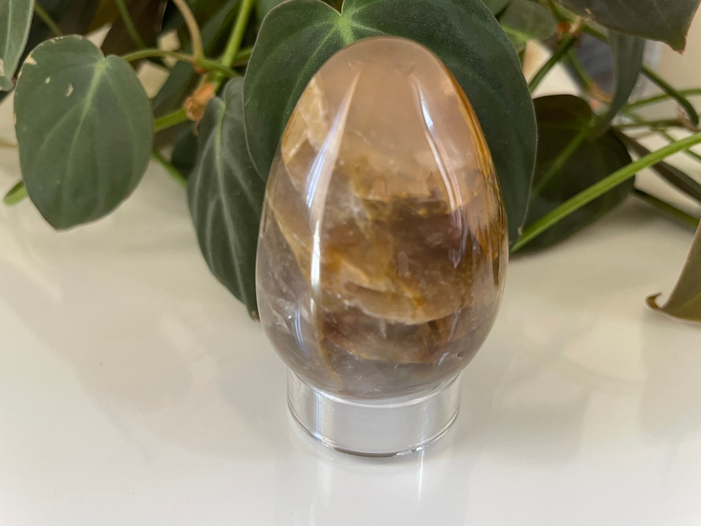 Golden Healer Quartz Egg