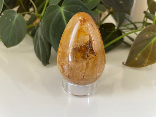 Golden Healer Quartz Egg