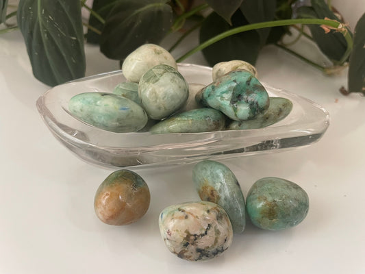 Chrysoprase Tumbles