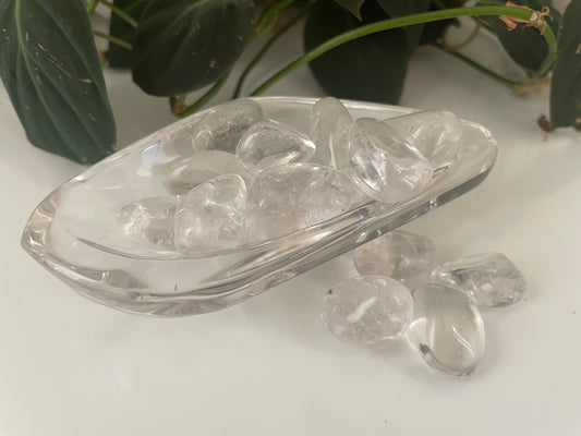 Clear Quartz Tumbles