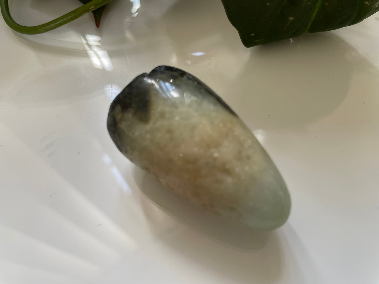 Prehnite Palmstone