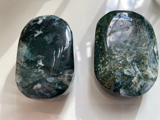 Moss Agate Palmstone