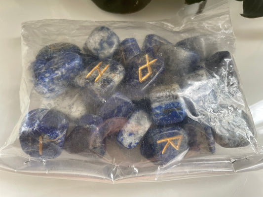Lapis Lazuli Rune Set