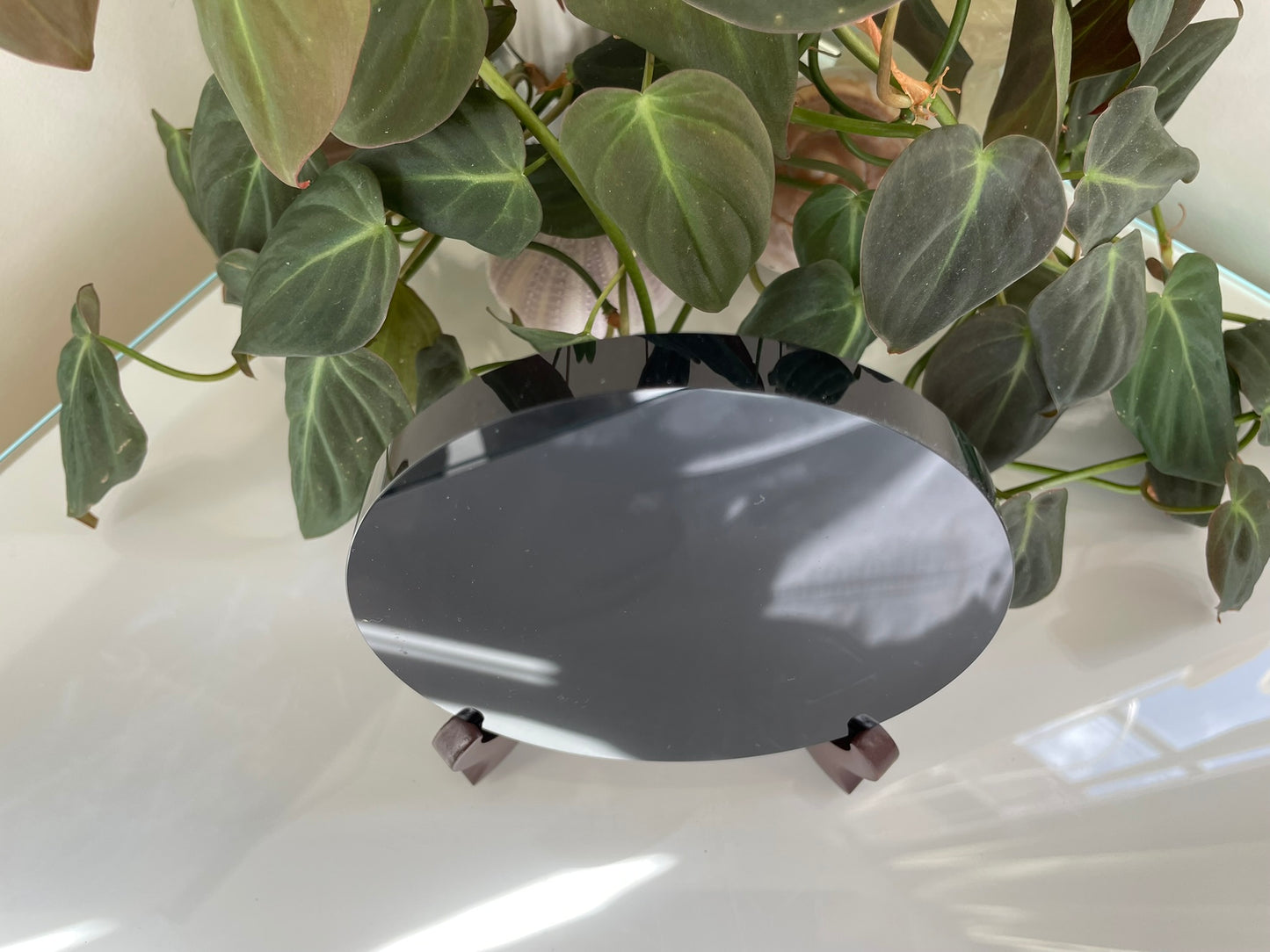Black Obsidian Scrying Mirror