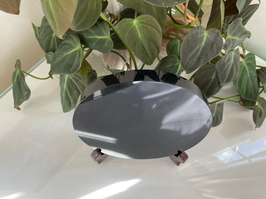 Black Obsidian Scrying Mirror