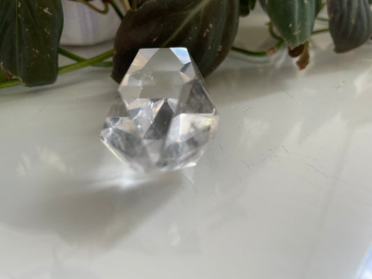 Clear Quartz Double Terminated Point