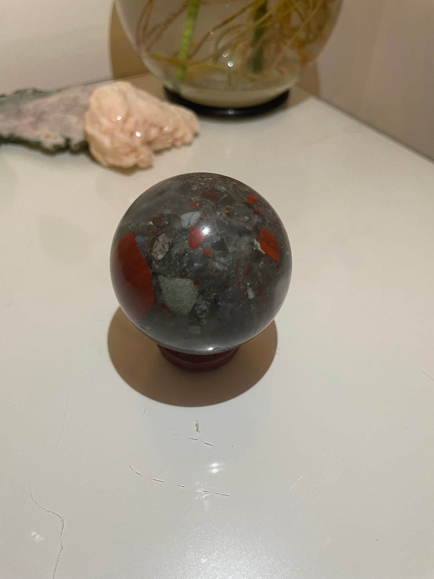 African Bloodstone Sphere