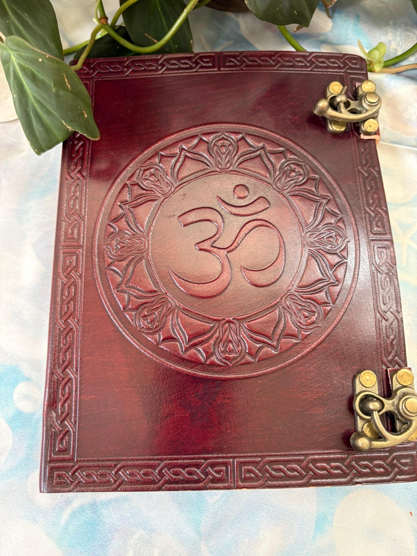 Om Lotus Leather Journal