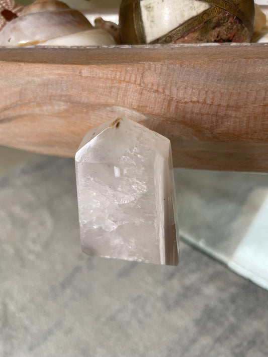 Agate Geode Obelisk